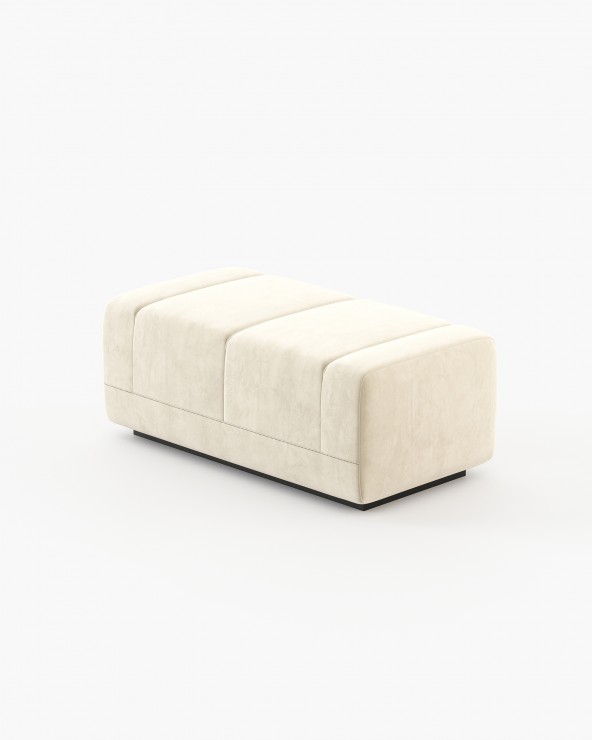 Francis Rectangular Pouf