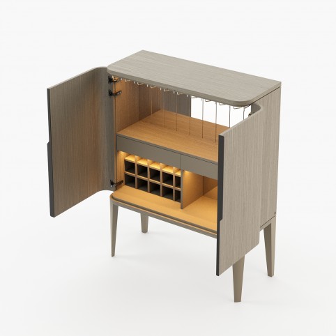 Alvar Bar Cabinet