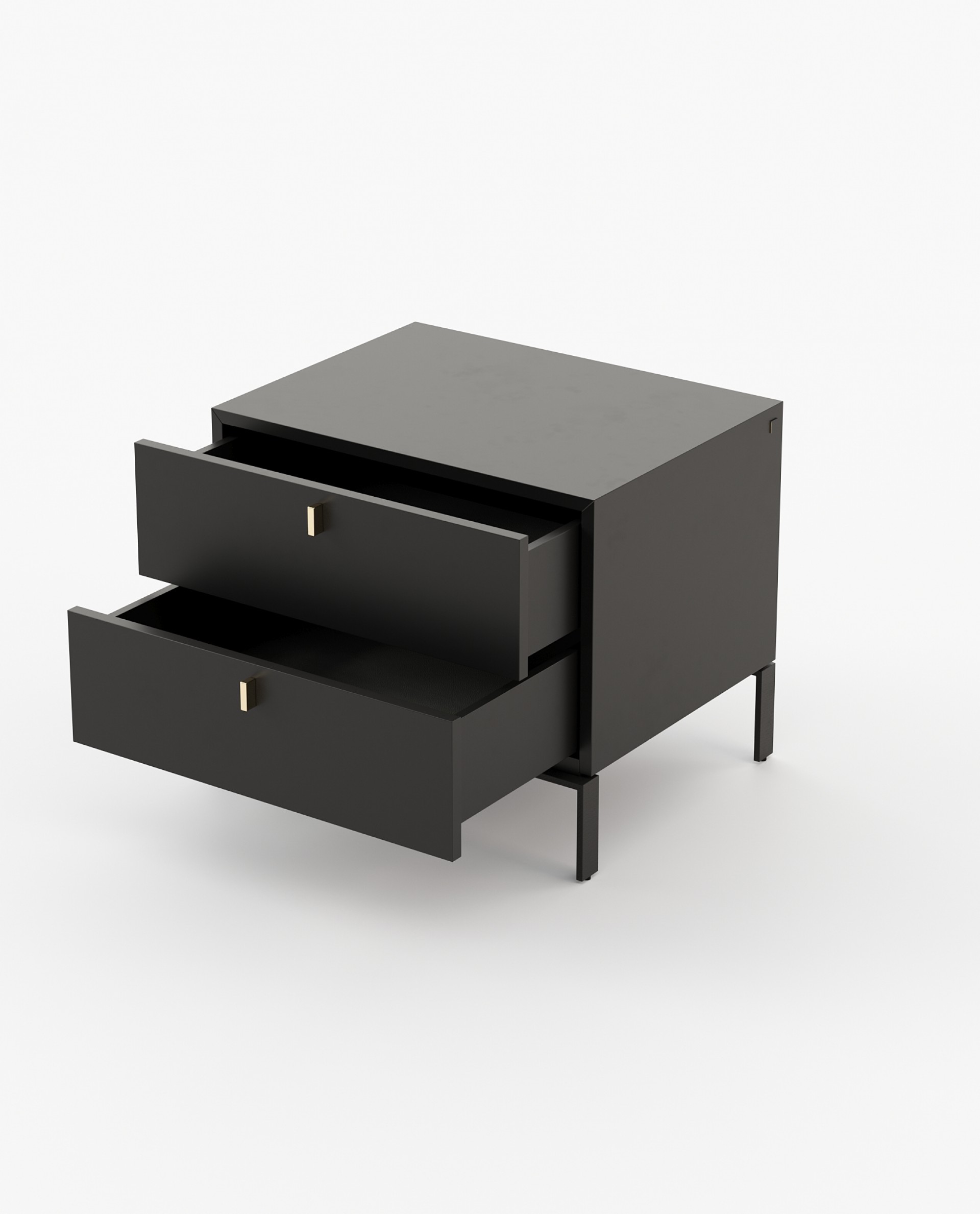 Amber Bedside Table