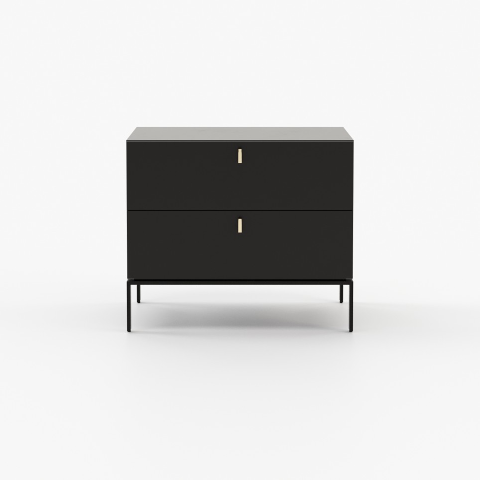 Amber Bedside Table