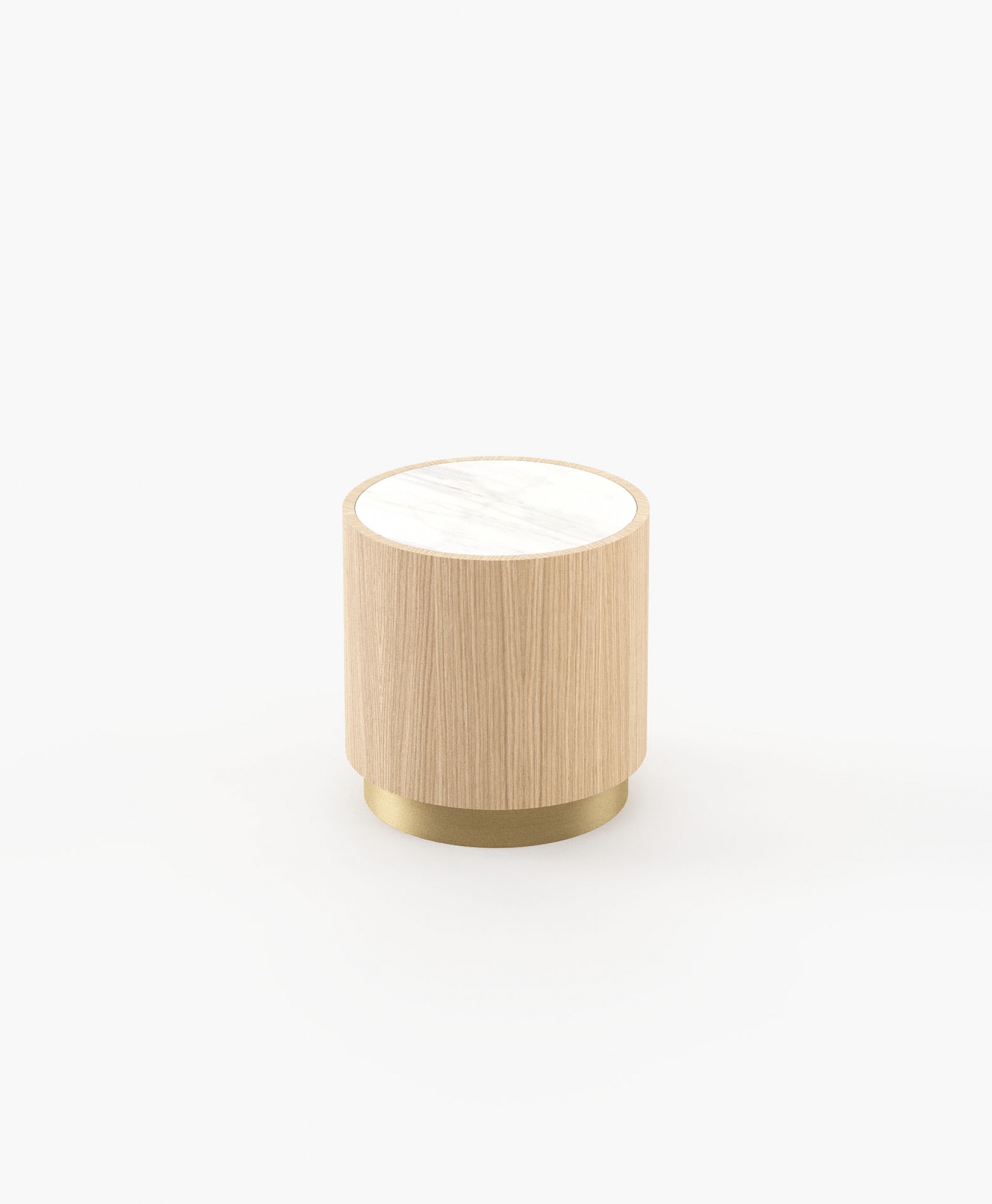 Gold Side Table