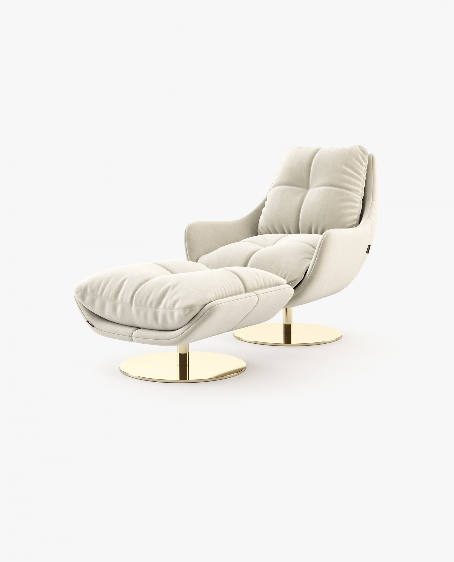 Sophia Armchair With Ottoman