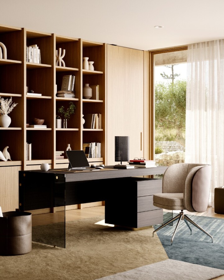 Rachel Desk: Industrial Meets Modern Design - Laskasas